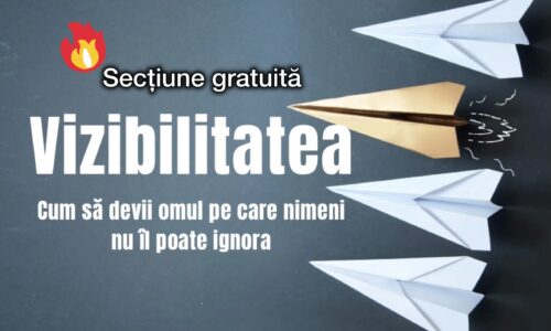 VIZIBILITATEA. Cum să devii omul pe care nimeni nu îl poate ignora